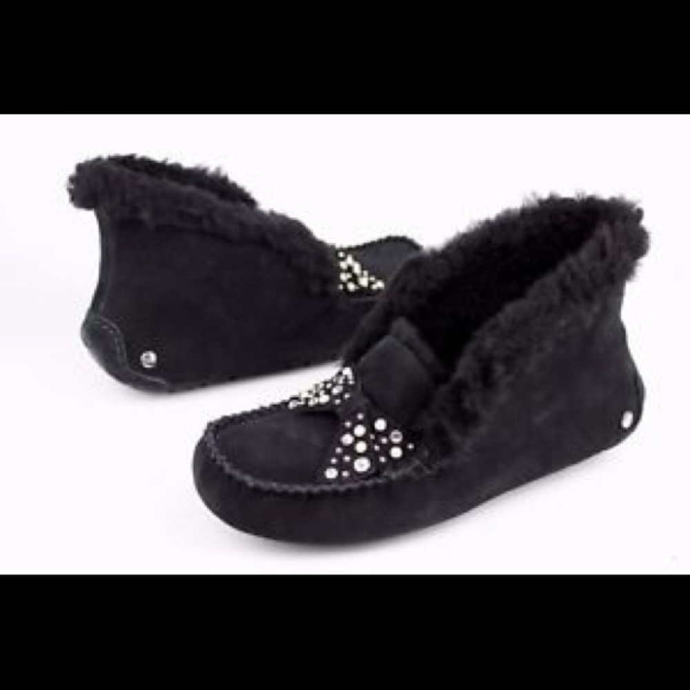 Ugg Slippers Alena Brilliant Black Studded